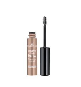Тушь для бровей Essence make me BROW тон 01 светло-коричневый гелевая 