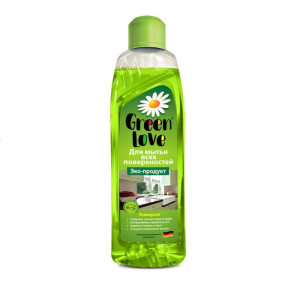 Моющее средство Green Love с экстрактом имбиря и бамбуком 1 л