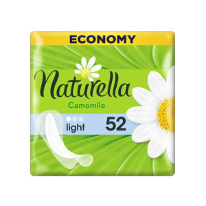 Прокладки ежедневные Naturella Camomile Light 52 шт
