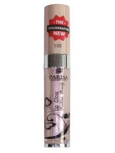 Блеск для губ Parisa Lip Gloss Fashion Beauty тон 105 розовый сапфир 7 мл - 1