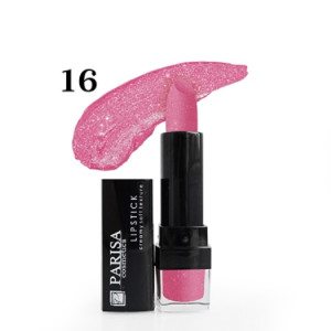 Помада для губ Parisa Soft texture тон 16 Мерцающая розовая роза 3.8 гр