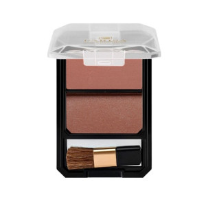 Палетка румян Parisa Duo Blush тон 09 Шоколадно-коричневый 2*2.5 гр