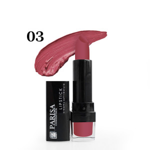 Помада для губ Parisa Soft texture тон 03 Клубничный сок 3.8 гр
