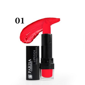 Помада для губ Parisa Soft texture тон 01 Волшебный красный 3.8 гр
