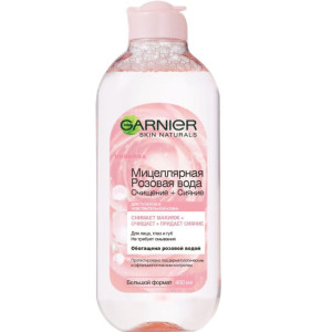 Мицеллярная вода Garnier Ga.Toilette Micellaire Розовая вода, очищение+сияние, для тусклой и чувствительной кожи 700 мл