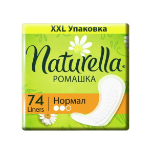 Прокладки ежедневные Naturella Normal Ромашка 74 шт