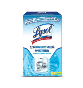 Чистящее средство Lysol Лимон для стиральных машин 250 мл 250 мл