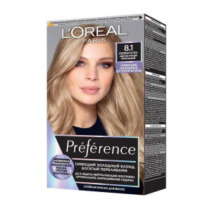 Краска для волос L`Oreal Paris Preference Cool Blonds 8.1 Копенгаген