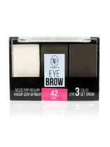 Набор для моделирования бровей  TF cosmetics Eyebrow 3 Color Set тон 42 темный 12 мл