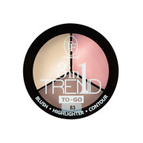 Палетка для контуринга TF cosmetics Trend To-Go тон 83 холодный розовый 12 мл