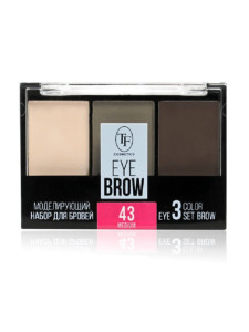 Набор для моделирования бровей  TF cosmetics Eyebrow 3 Color Set тон 43 средний 12 мл - 1