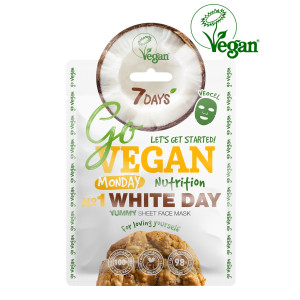 Маска для лица Vilenta Go Vegan Monday white day 25 гр