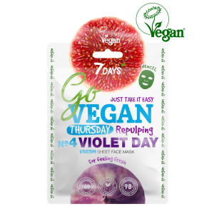 Маска для лица Vilenta Go Vegan Thursday violet day 25 гр