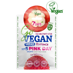 Маска для лица Vilenta Go Vegan Friday pink day 25 гр