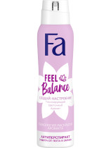 Дезодорант-антиперспирант спрей Fa Feel Balance тонизирующий цветочный аромат, технология раскрытия аромата 150 мл