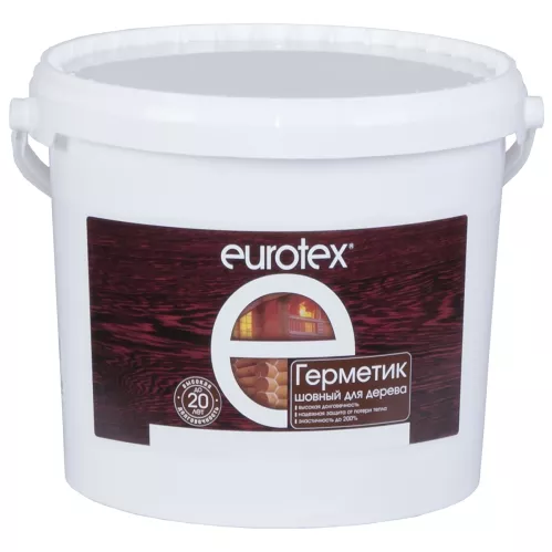 Герметик акриловый Eurotex Шовный  для дерева сосна 3 кг – 1