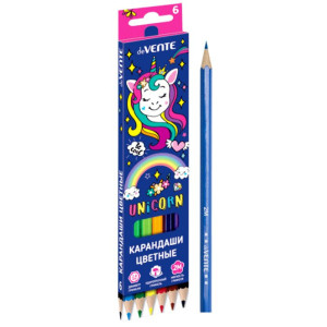 Карандаши цветные deVENTE Magic Unicorn 6 цветов