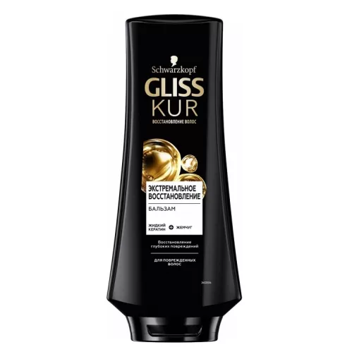 Бальзам для волос Gliss Kur Экстремальное восстановление для поврежденных волос, восстановление глубоких повреждений 360 мл – 3