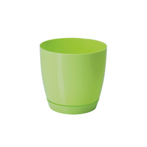 Кашпо Form-Plastic Toscana круглое зелёный d 19 см