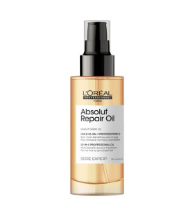 Масло для волос L`Oreal Professionnel Absolut Repair Gold Quinoa Для восстановления поврежденных волос 10 в 1 90 мл