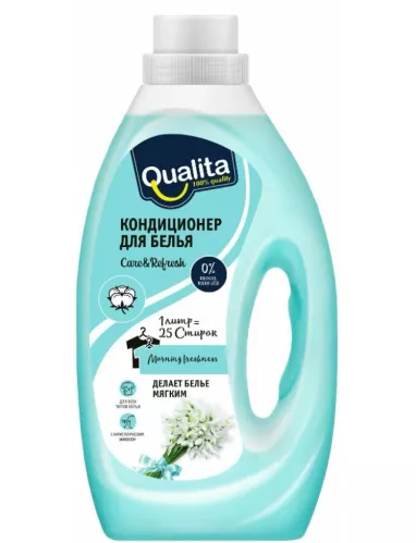 Кондиционер для белья Qualita Morning Freshness 1 л – 1