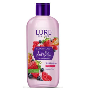 Гель для душа Lure Super Food экстракт ягод 420 мл