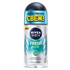 Дезодорант шариковый Nivea Men Fresh Kick 50 мл