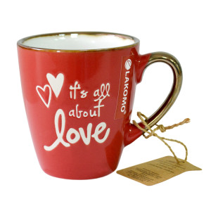 Кружка Lakomo Флирт It's all about love 200 мл