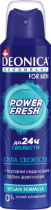 Дезодорант DEONIKA for Men Power Fresh (Vegan Formula) 150 мл (спрей)