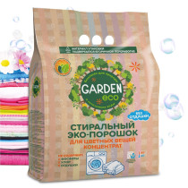 Стиральный порошок Garden Eco Color Экологичный для цветных тканей без отдушки 1.4 кг
