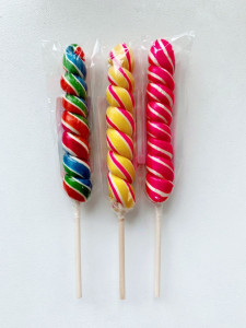 Карамель леденцовая Lolli Curl Спираль ассорти 1 шт
