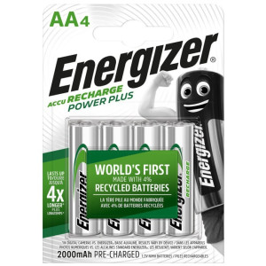 ENERGIZER аккумулятор Pow Plus NH15 2000BP4 в уп.4шт