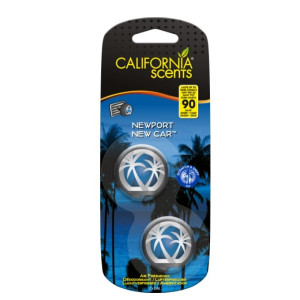 Ароматизатор California Scents Мини Диффузор Новая машина 2 шт