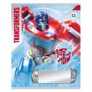 TE 12/5 TR213/5-EAC Тетрадь "Transformers" клетка - 1