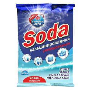 Сода кальцинированная Выгодная уборка 600 гр