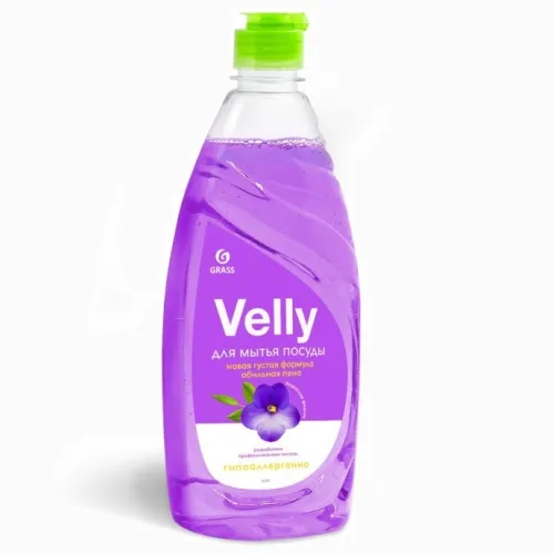 Средство для мытья посуды Grass Velly Бархатная фиалка 500 мл – 1
