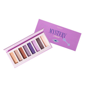 Палетка теней для век Parisa Mystery Sunset тон 03 сиреневая 8 оттенков
