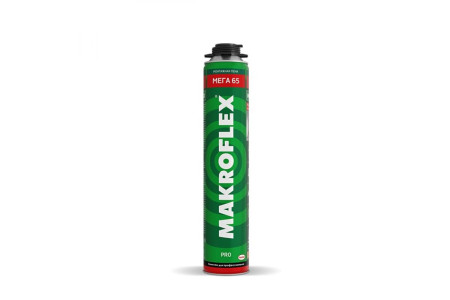 Пена монтажная Макрофлекс Мега 65 850 мл  всесезон. проф.