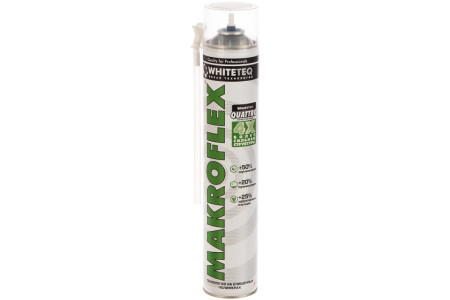Пена монтажная Makroflex WHITE TEQ СТД 750 мл