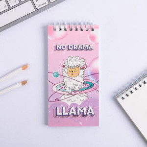 Блокнот  "No Drama LLama", 80 листов