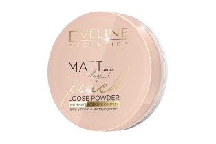 Пудра для лица Eveline Matt My Day Loose матирующая для фиксации макияжа тон TRANSLUCENT 6 гр