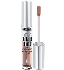 Тени для век Lux Visage Matt Tint Waterproof 12H Жидкие матовые тон 104  Cool Taupe 3 гр - 1