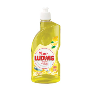 Mister Ludwig Средство д/мытья посуды Лимон, 500г (0300)