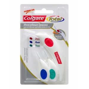 Межзубные ёршики Colgate 0,2,4,5 мм