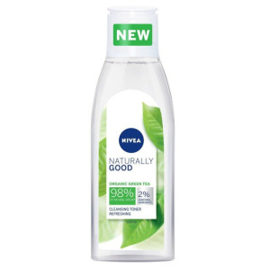 Тоник для лица Nivea NATURALLY GOOD Очищающий с Зеленым чаем 200 мл