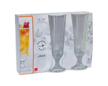 Набор бокалов Pasabahce Bormioli Jazz Bibita для коктейля 3 шт 300 мл