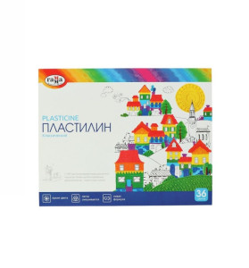 PL 281037 ГАММА Н-р пластилина "Классический" 36цв