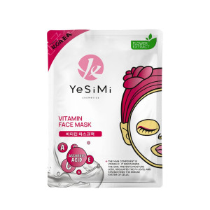 Маска для лица YeSiMi тканевая Витамины 23 мл