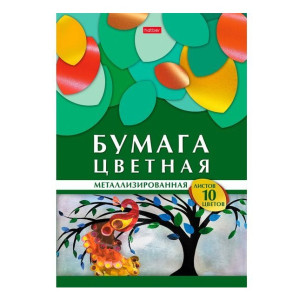 CB 10Бц4мт 23732 Н-р цв бумаги Жар-птица 10цв 10л