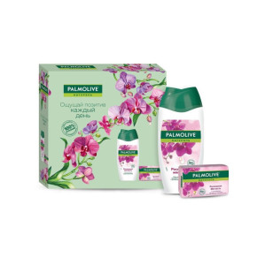 ПН PALMOLIVE Роскошная мягкость (Гель-крем д/душа Черная Орхидея 250 мл+т.мыло 90г Орхидея)